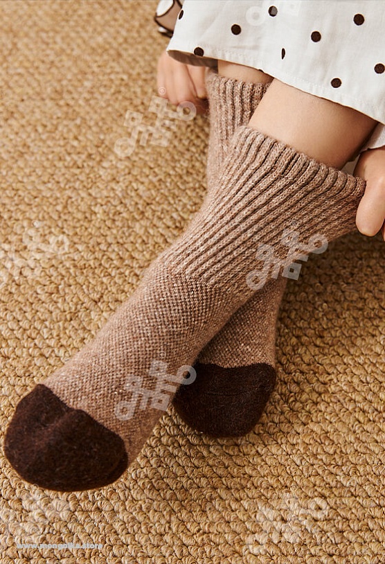Носки детские из монгольской шерсти         (арт. 02170)