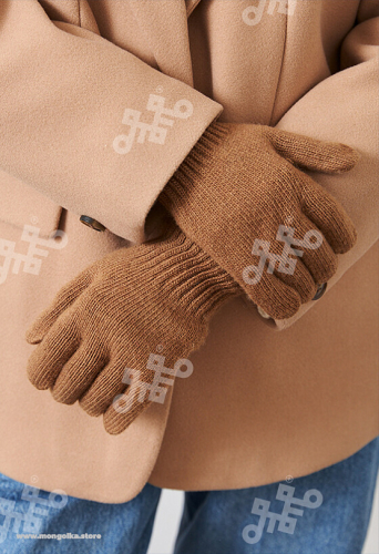 Перчатки взрослые из монгольской шерсти          (арт. 04120), ООО МОНГОЛКА