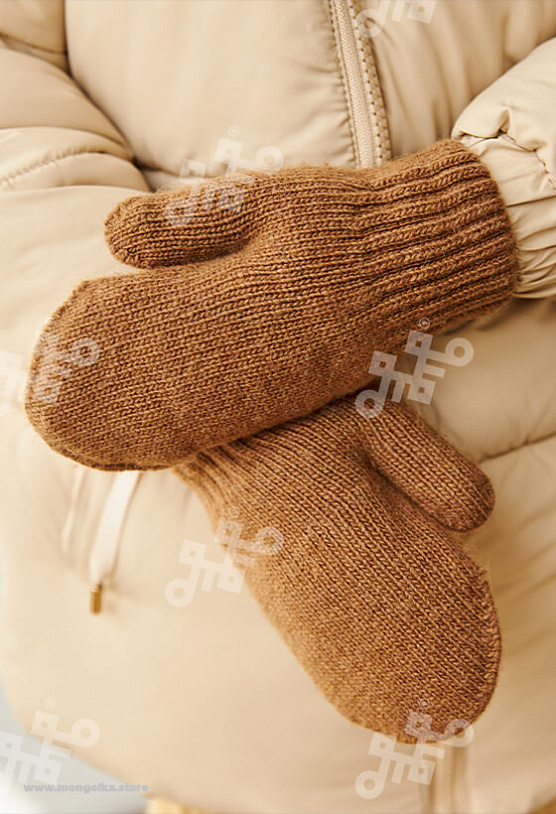 Шерстяные варежки (арт. 04101)