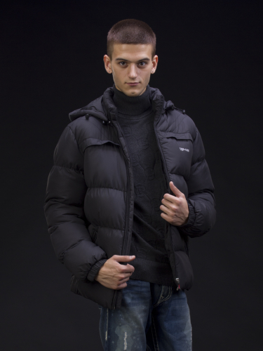 Куртка зимняя мужская WHS Беркут (черный)