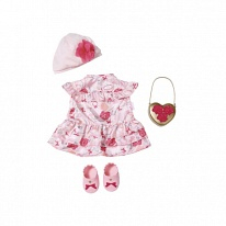 Игрушка Baby Annabell Одежда Цветочная коллекция Делюкс, кор.