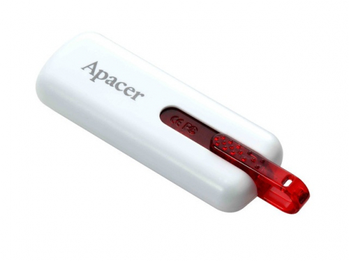 Флешка (флэш) Apacer USB flash drive 64GB AH326 (белый)
