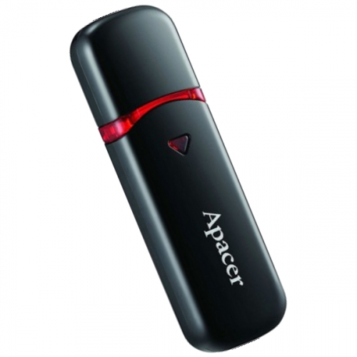Флешка (флэш) Apacer USB flash drive 8GB AH333 (черный)