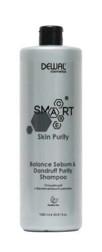 DEWAL Cosmetics SMART CARE Skin Purity Balance Sebum&Dandruff Purity Shampoo Шампунь очищающий и балансирующий