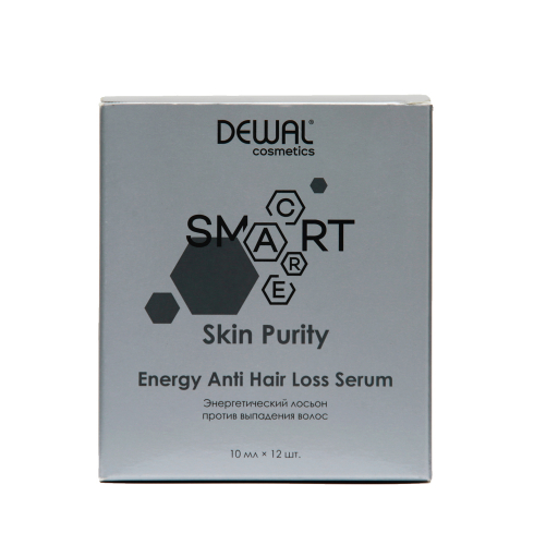 DEWAL Cosmetics SMART CARE Skin Purity Energy Anti Hair Loss Serum Лосьон энергетический против выпадения волос 12шт*10мл
