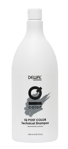 DEWAL Cosmetics IQ POST COLOR Тechnical shampoo Технический шампунь 1500 мл