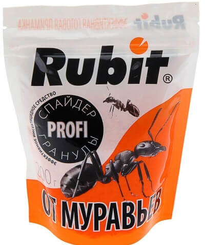 Рубит СПАЙДЕР гранулы 200г(25шт/м)от муравьев