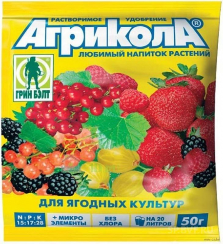 Агрикола 50г д/ягодных культ.(100/место)