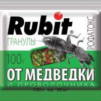 Рофатокс 100г рубит(50шт/м)от медведки и проволочника