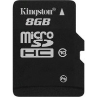 Карта памяти MicroSD Kingston 8GB Сlass 10 без адаптера
