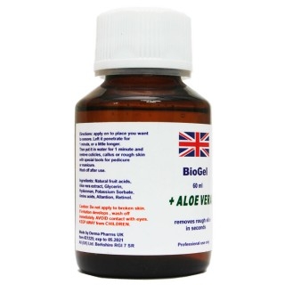 BioGel Биогель для маникюра и педикюра с алое вера 60мл (КОПИИ)