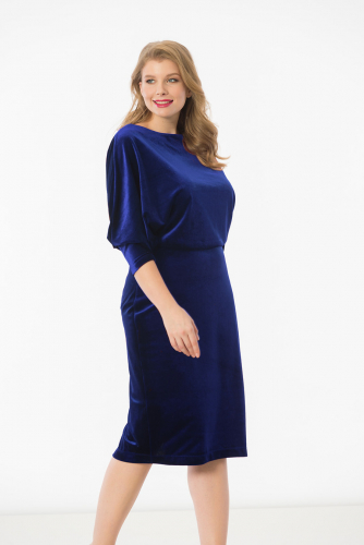 #54666 Платье (ANTIGA) темно-синий