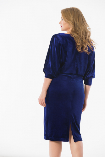 #54666 Платье (ANTIGA) темно-синий