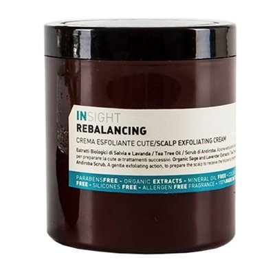 Очищающий крем-скраб для кожи головы Insight Professional Rebalancing Scalp Exfoliating Cream 180 мл