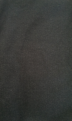 S71197-7901-6421--Слегка приуженные черные/рубчик брюки (ряд 46-58)