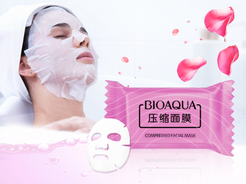 Bioaqua Прессованная таблетка для масок Compressed Mask (сухая), 1 шт
