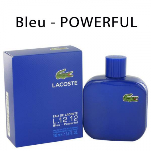 Lacoste Eau de Lacoste L.12.12 Bleu POWERFUL, Edt 100 ml
