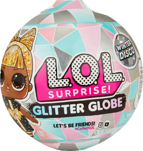 NEW SALE! Новая акция!Surprise Glitter Globe Winter Disco