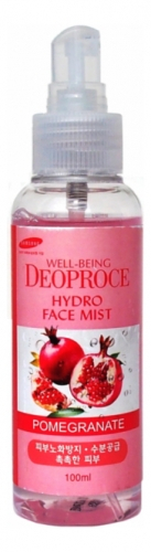 Мист для лица с экстрактом граната Deoproce Well-Being Hydro Face Mist Pomegranate 100мл