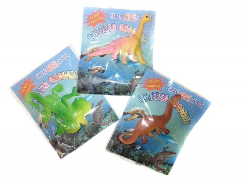 Фигурки, растущие в воде Динозавры