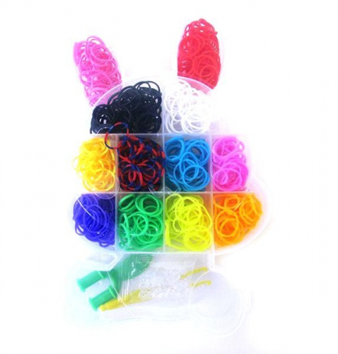 Набор резиночек для плетения Rainbow Loom Зайчик