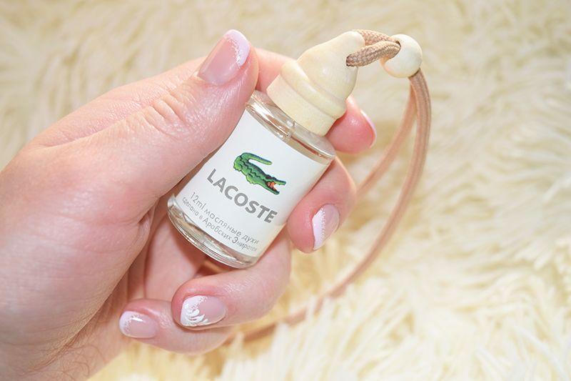 115p. 161p. Автопарфюм Lacoste L.12.12 Blanc (масло ОАЭ), 12ml Мужские