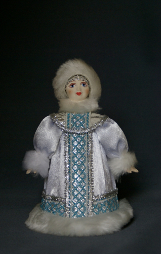 Кукла сувенирная фарфоровая. Снегурочка. Сказочный персонаж.