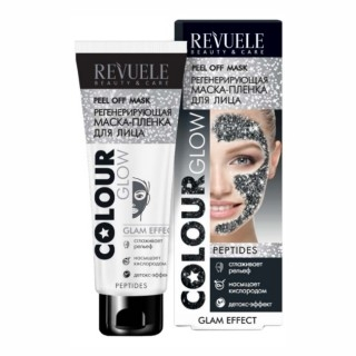 Revuele COLOUR GLOW Peptides регенерирующая маска-пленка для лица, 80мл (КОПИИ)