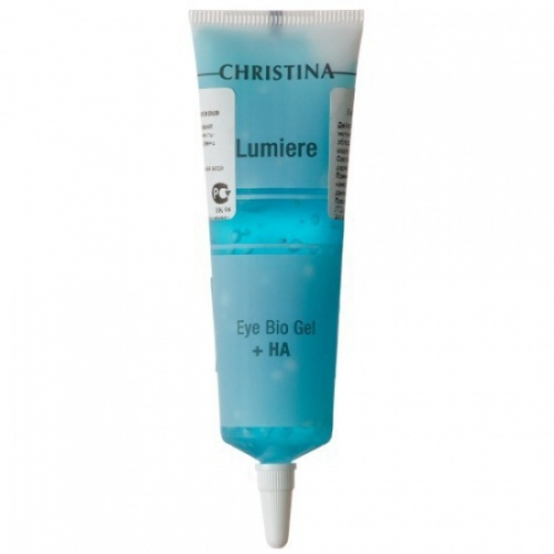 CHR165, Eye & Neck Bio Gel + HA - Lumiere - Гель для кожи век и шеи с комплексом дерма-витаминов и гиалуроновой кислотой., 30, Christina