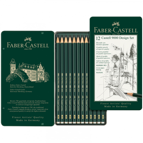 Набор карандашей ч/г Faber-Castell 