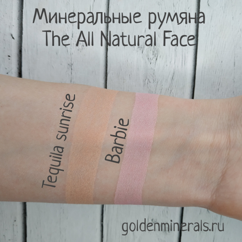 РУМЯНА THE ALL NATURAL FACE BARBIE/БАРБИ