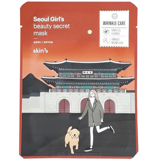 Антивозрастная тканевая маска Skin79 Seoul Girl's Beauty Secret Mask Wrinkle Care 10шт