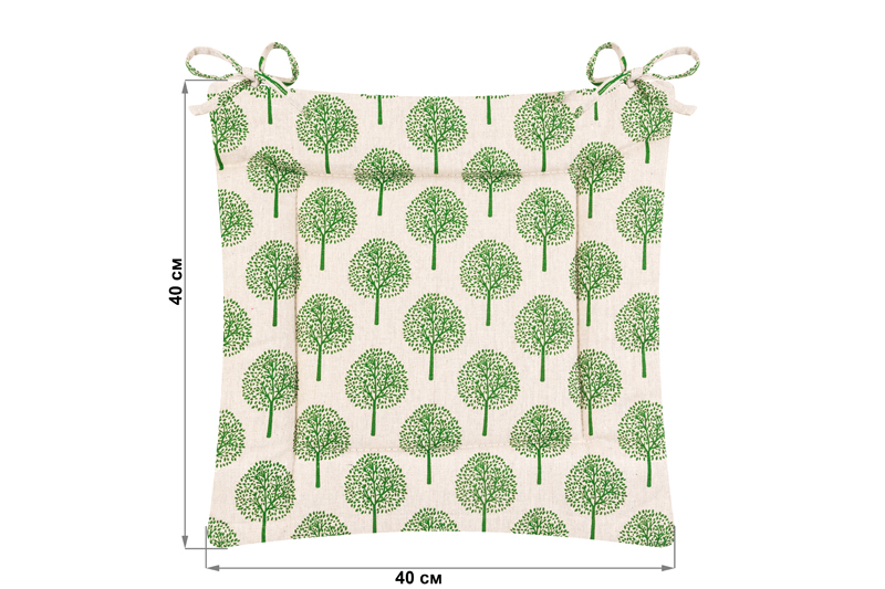 Подушка на стул 40*40*3,5 см