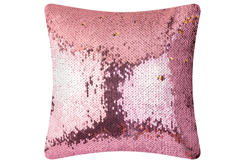 Подушка декоративная с пайетками 40*40 см