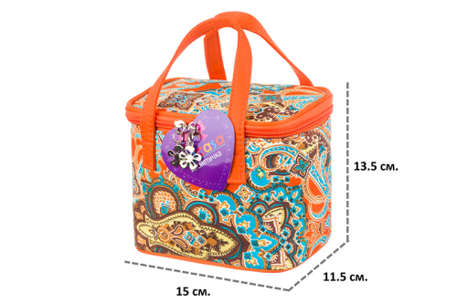 Сумочка п/контейнеры с 2 контейнерами 15*11,5*13,5 см 
