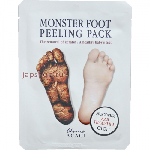 Acaci Monster Foot Носочки для пилинга стоп, 6,5 мл. (8809071360608)