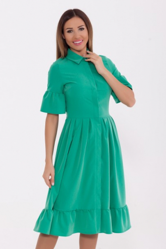 Платье 821 Яблоко/Зеленый