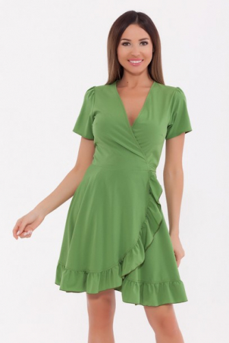 Платье 820 Олива/Зеленый