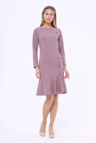 Платье 835 Пыльно-розовый