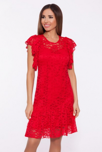 Платье 993 Красный