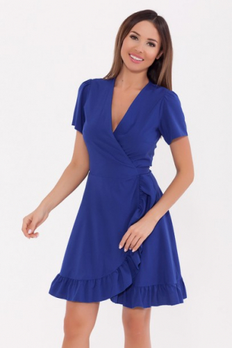 Платье 820 темно-синий/Синий
