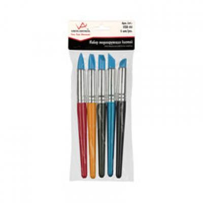 Наборы кистей VISTA-ARTISTA набор моделирующих кистей 19 см VSB-02 5 шт. короткая ручка .