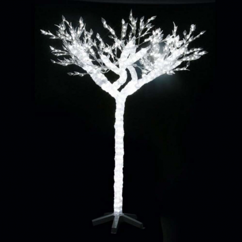 Дерево декоративное (800 белых светодиодов, адаптер, шнур 5 м), H 170 см