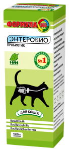 Энтеробио пробиотик, для кошек Флакон