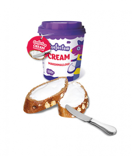 Confectum Marshmallow Cream 200гр кремовый зефир