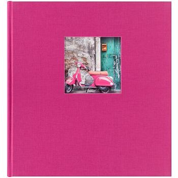 Фотоальбом Goldbuch Классика 60 стр. 26x30 под уголки с окном, розовый 27978