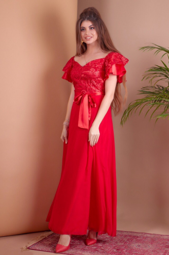 Платье красное 1889587