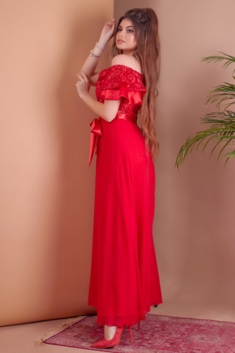 Платье красное 1889587