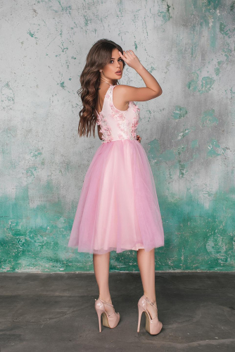 Платье розовое 1392561