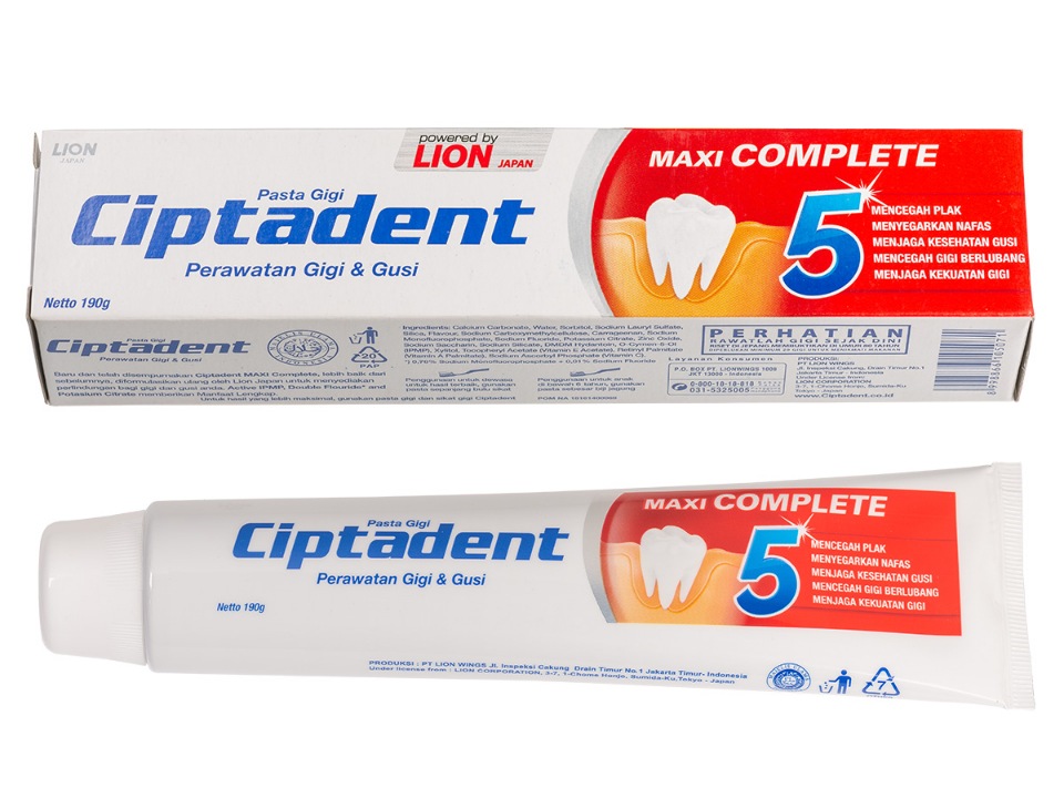 Зубная паста Ciptadent MAXI Complete 190 гр.